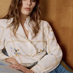 2025 Sezane x Lucia Vergara Chlo Shirt